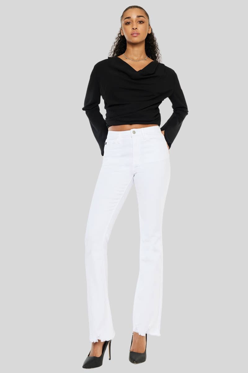 HIGH RISE BOOTCUT JEANS