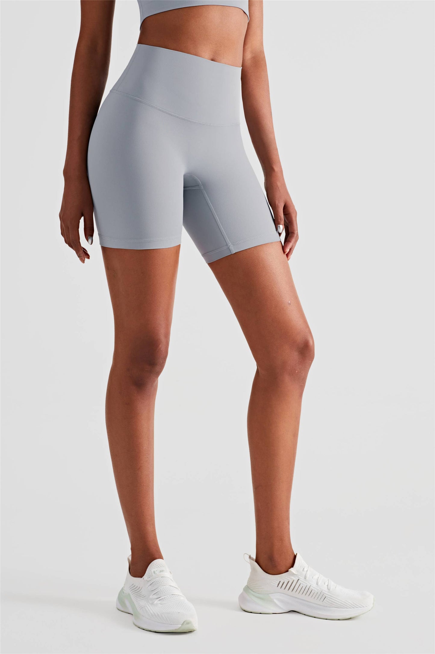 Luna High Waist Mid-Thigh Biker Short