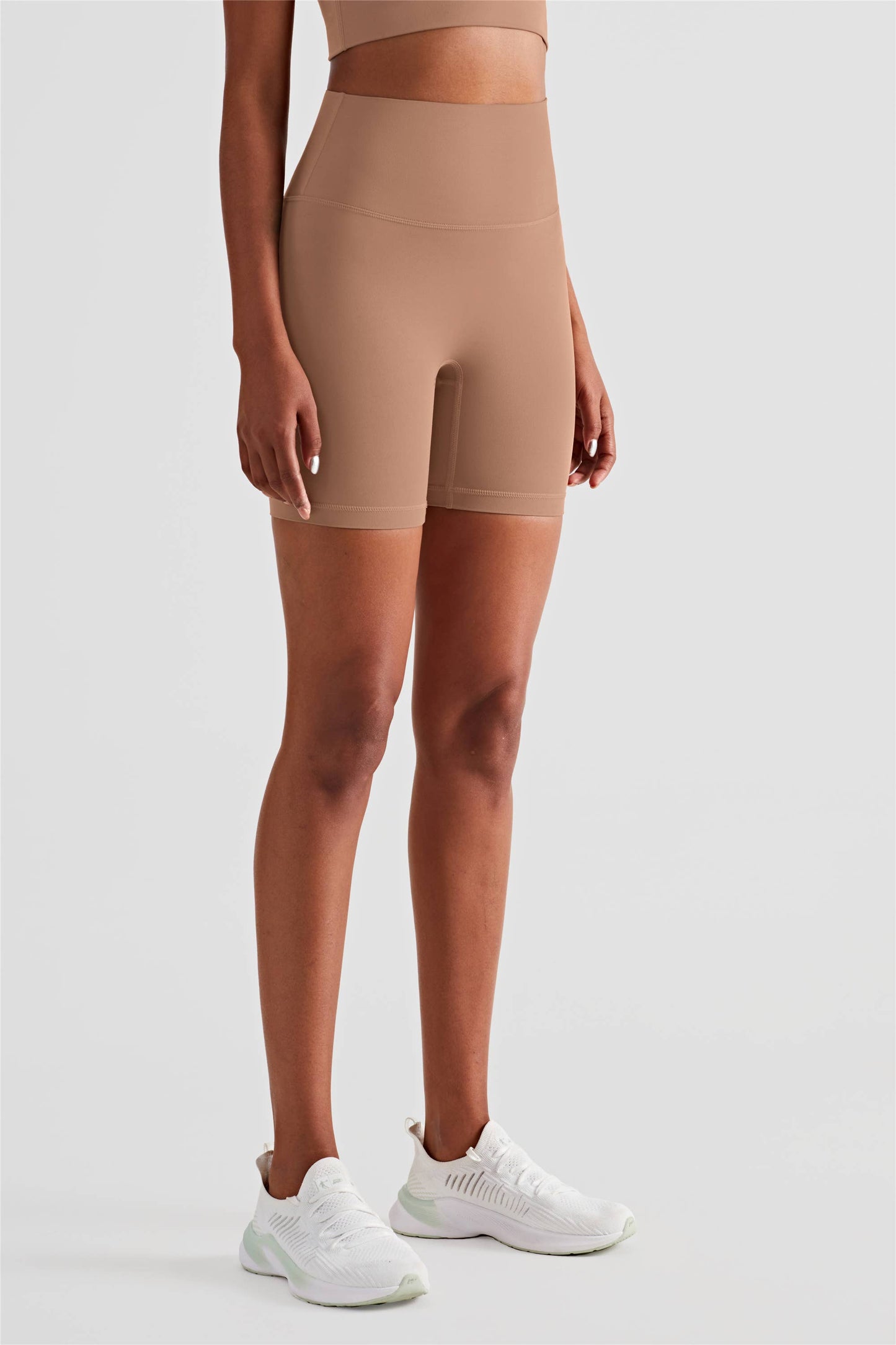 Luna High Waist Mid-Thigh Biker Short