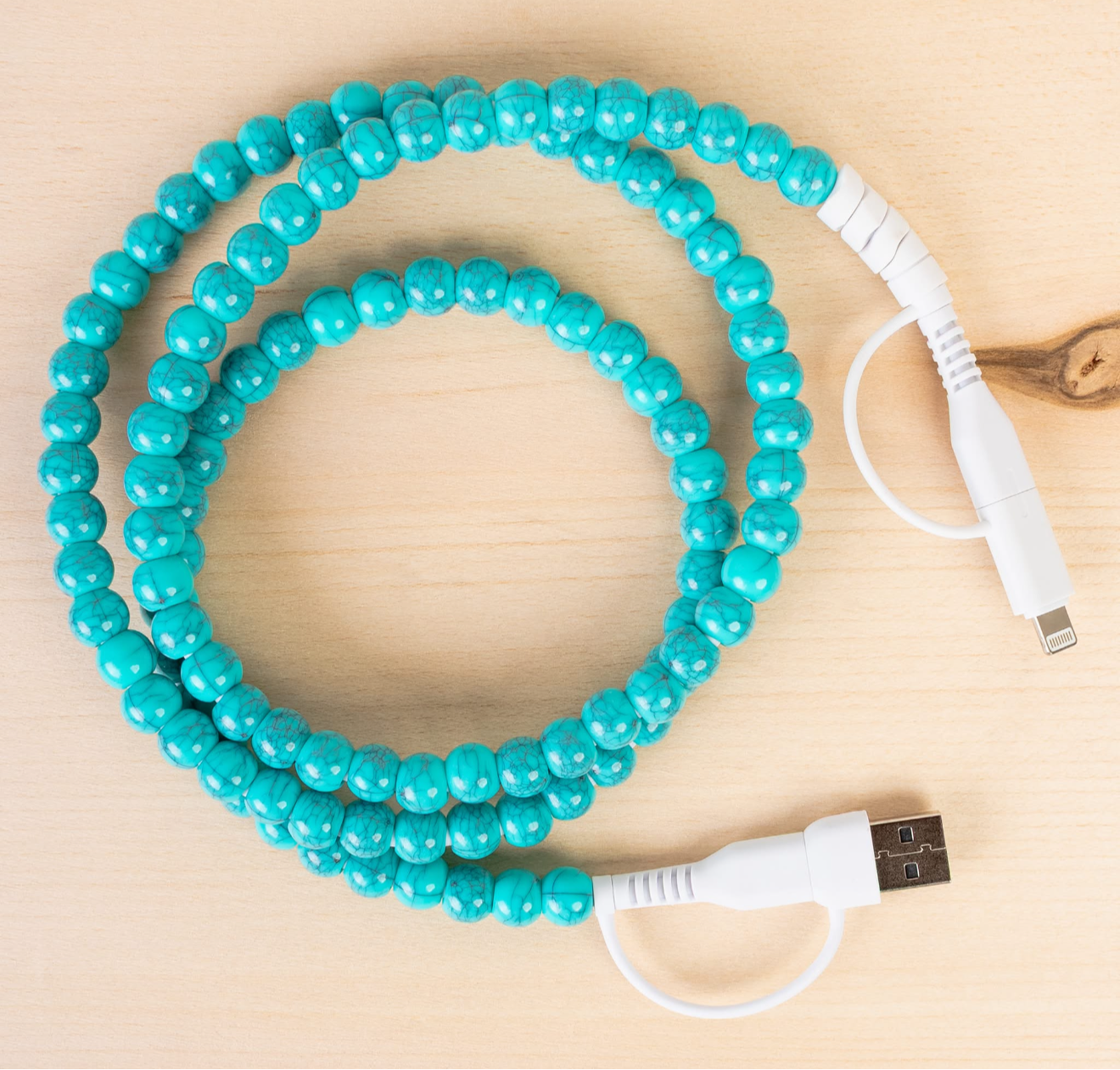 Beaded Charging Cables
