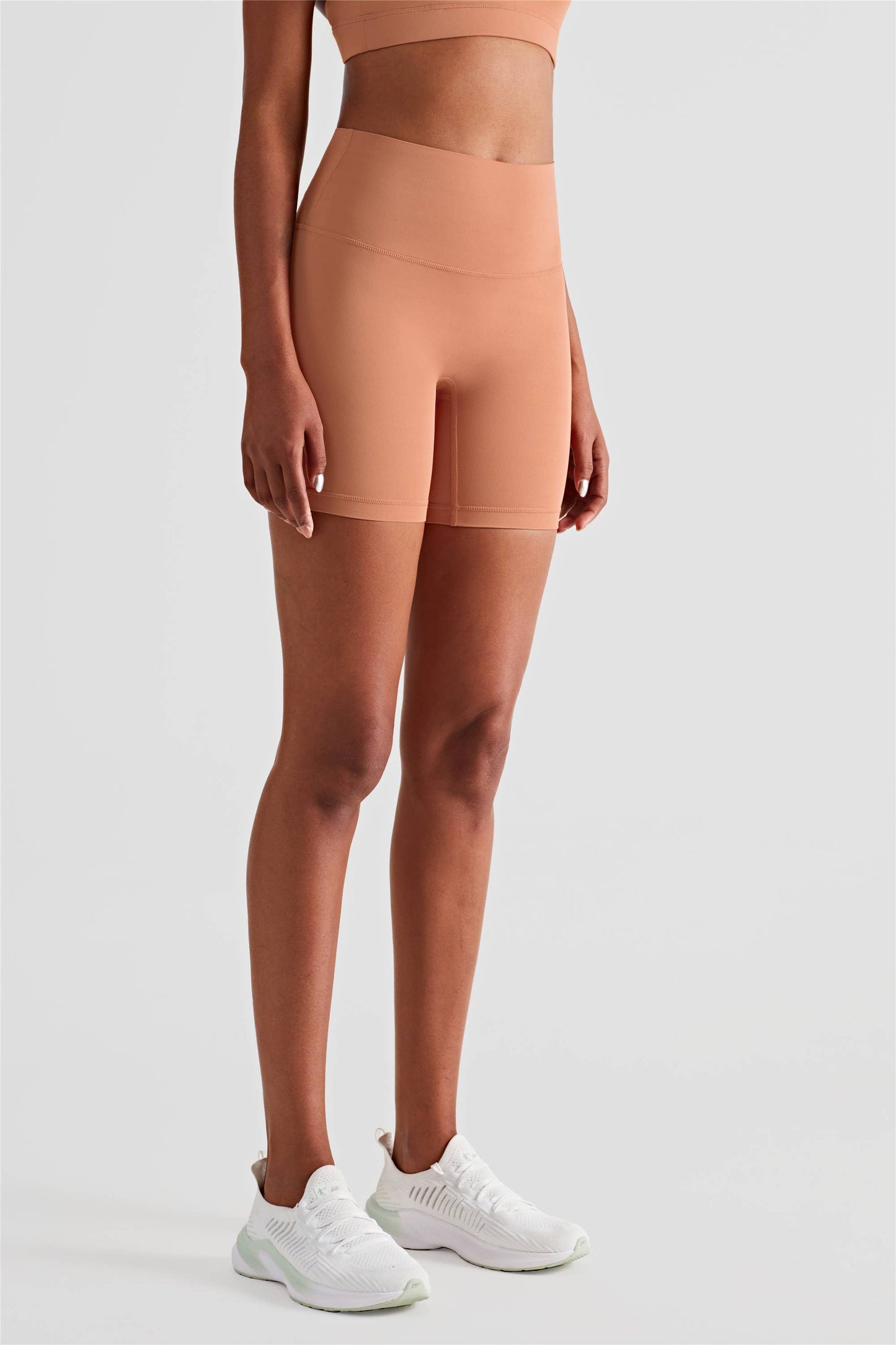 Luna High Waist Mid-Thigh Biker Short