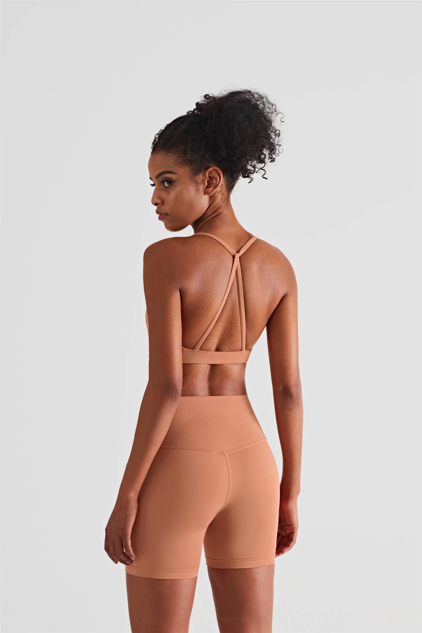 Luna High Waist Mid-Thigh Biker Short