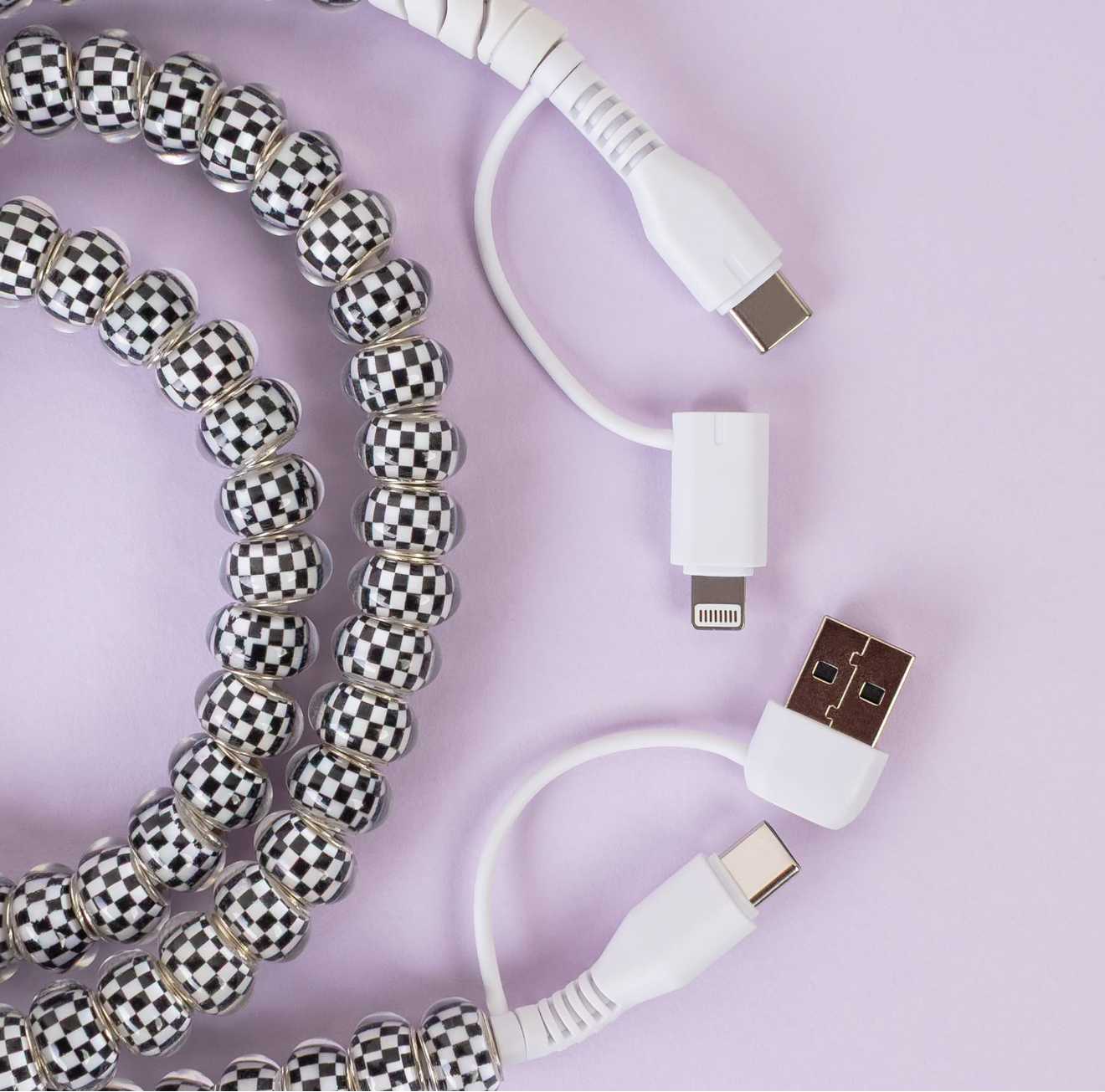 Beaded Charging Cables