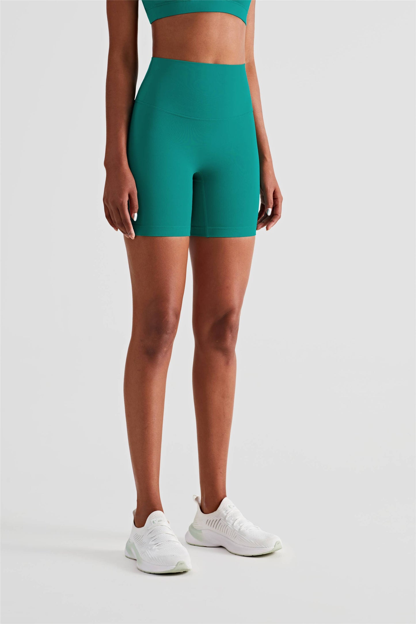 Luna High Waist Mid-Thigh Biker Short