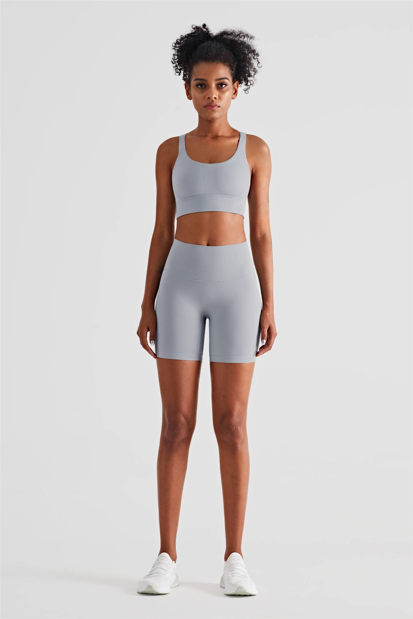 Luna High Waist Mid-Thigh Biker Short
