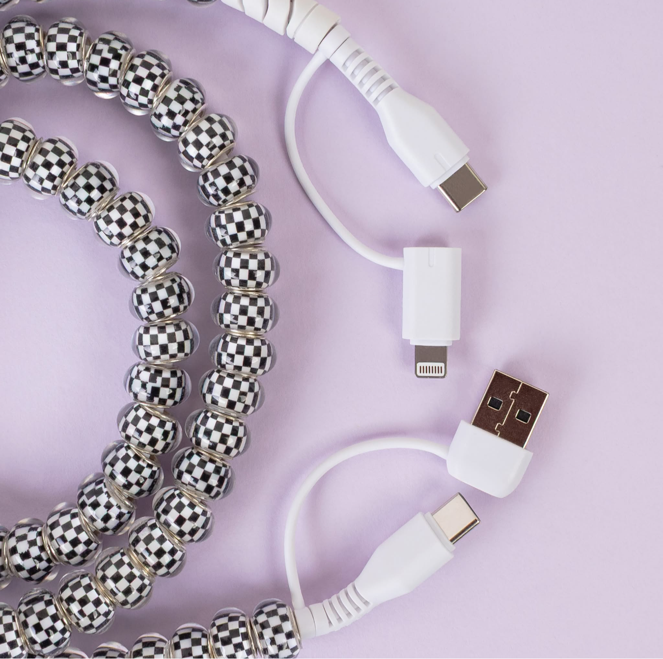 Beaded Charging Cables