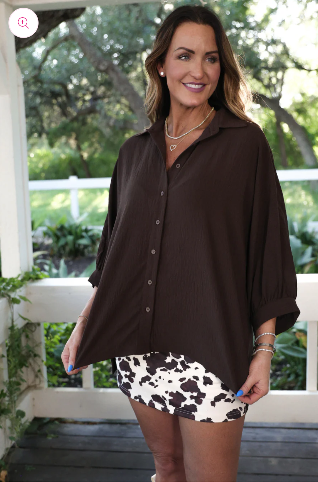 Sloane Button Up Top