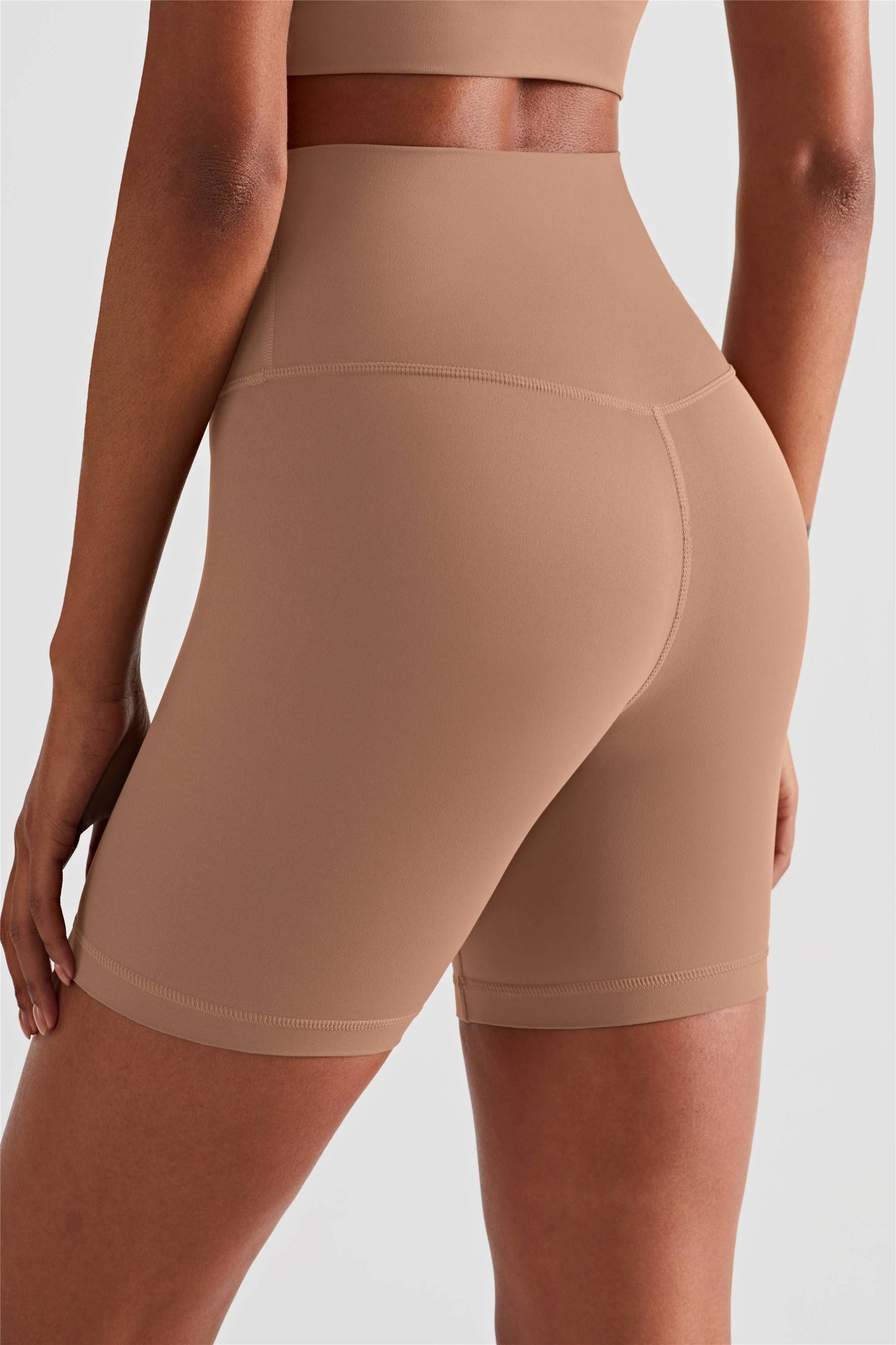 Luna High Waist Mid-Thigh Biker Short