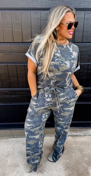 Camo Lounge Set