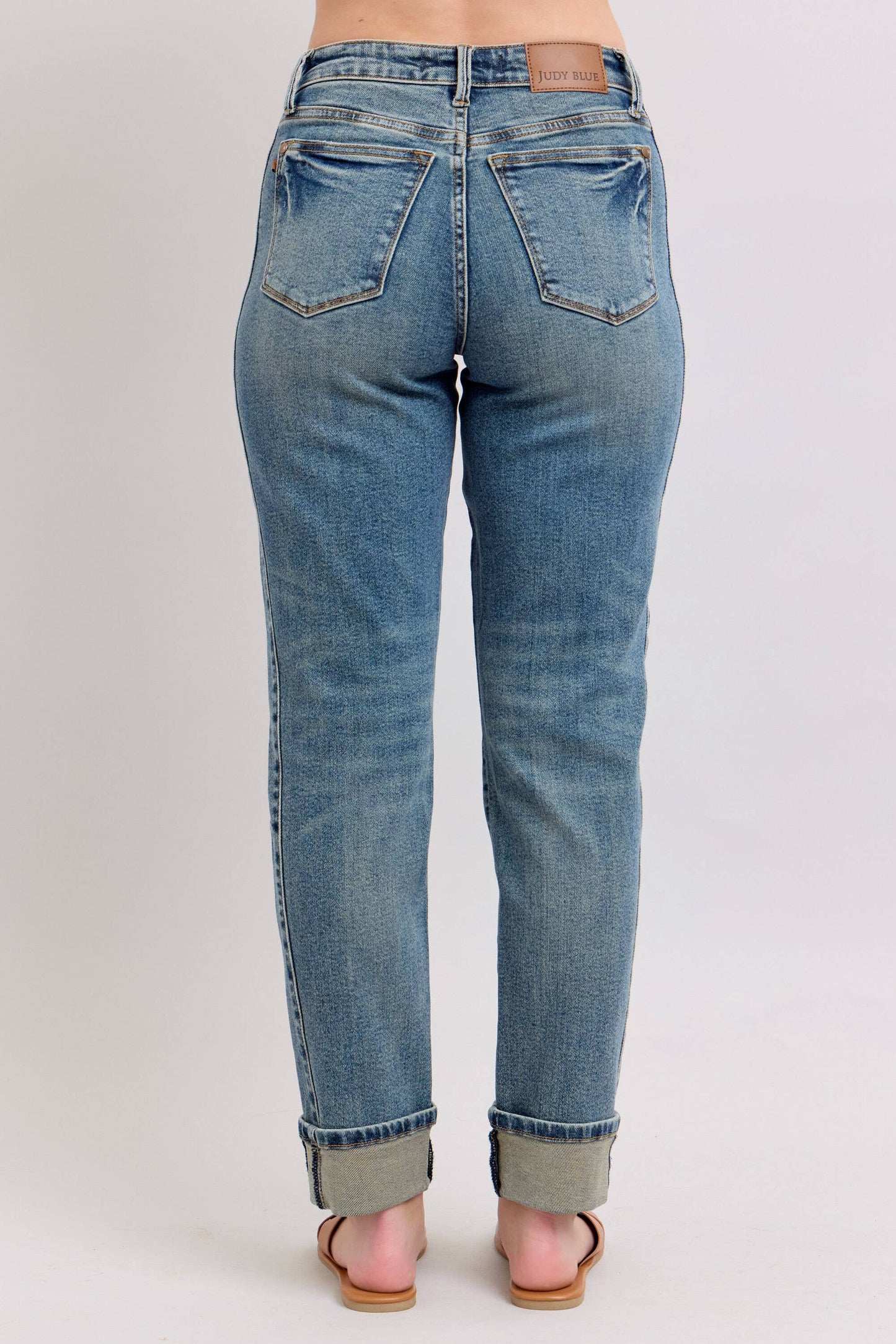 Vintage Wash SS Panel & Double Roll Cuff BF