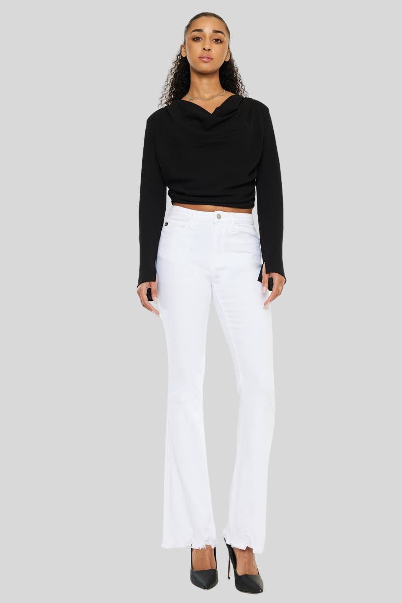 HIGH RISE BOOTCUT JEANS