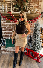 BAYLIE MOCK NECK BODYSUIT