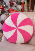 Pink Peppermint Pillow