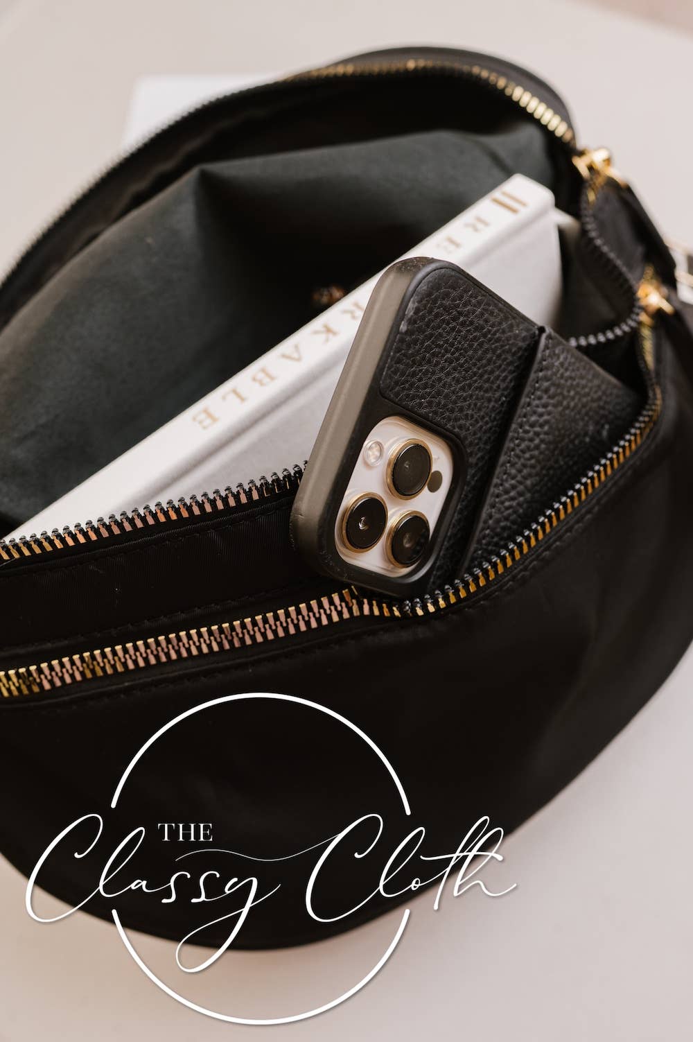 Farah Fanny Pack Shoulder Sling Bag - Black