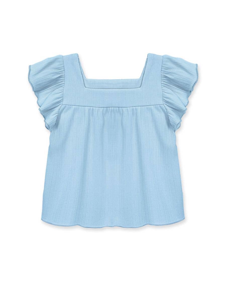 Toddlers Fashion Top w/ Square Neckline