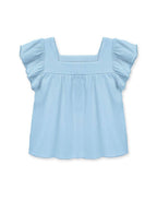Toddlers Fashion Top w/ Square Neckline