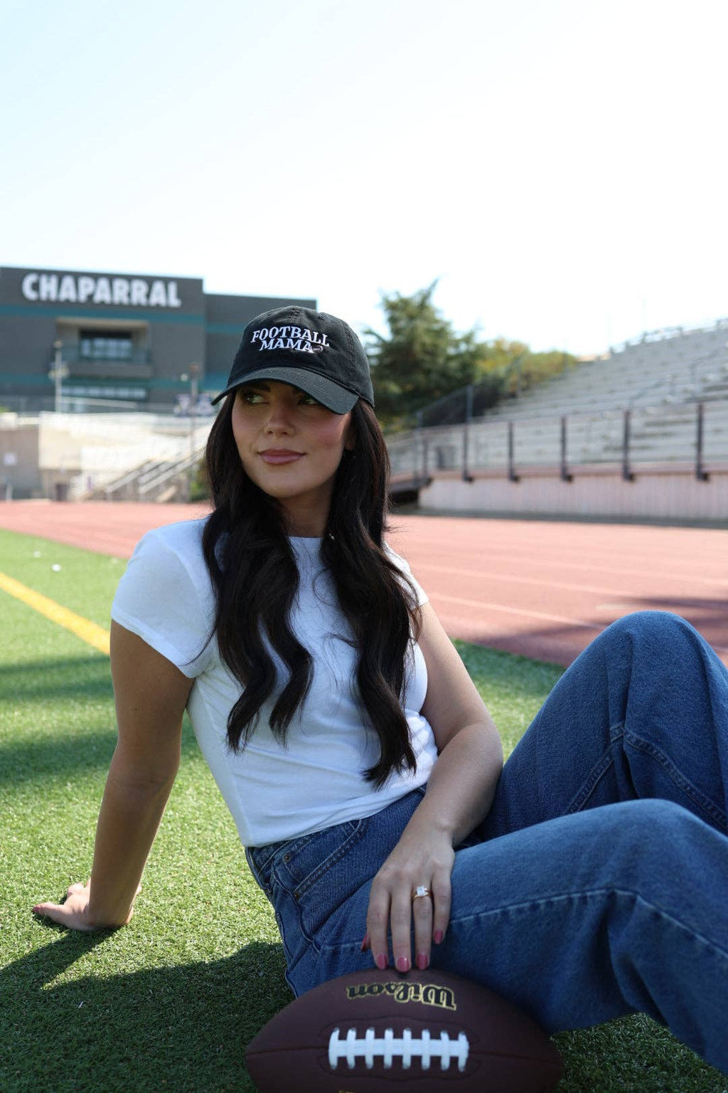 Football mama hat