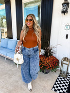 BAYLIE MOCK NECK BODYSUIT