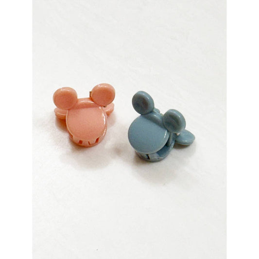 24 pcs Assorted Color Mouse Mini Hair Claw