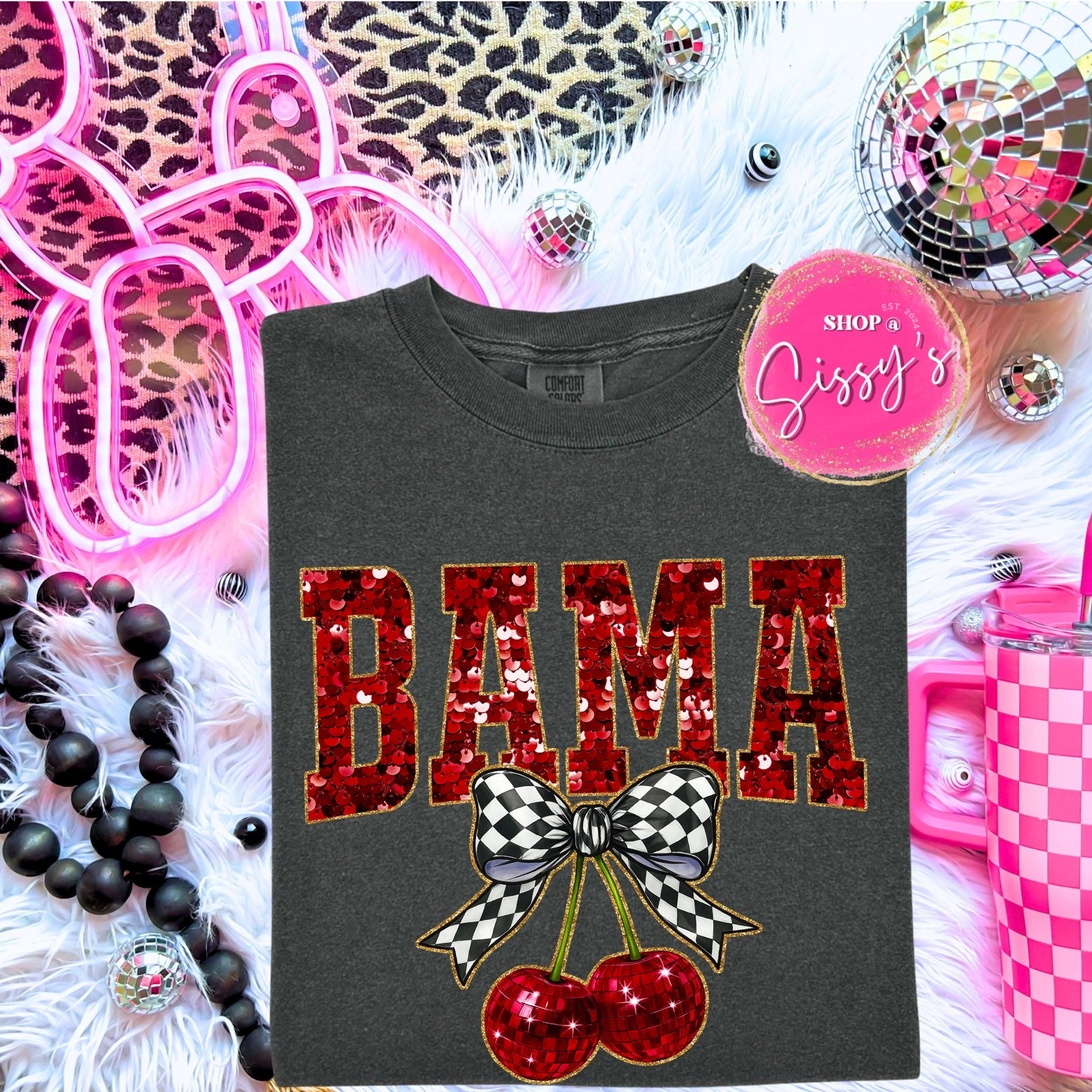 Alabama/Cherries Comfort Color Tee