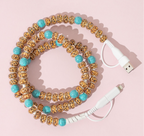 Beaded Charging Cables