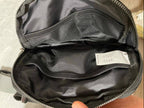 Nylon Belt Bag- Black Leopard