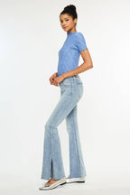 Kancan Midrise Flare Jeans Medium Wash