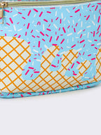 Ice Cream Drip Canvas Lunch Boxes Bag