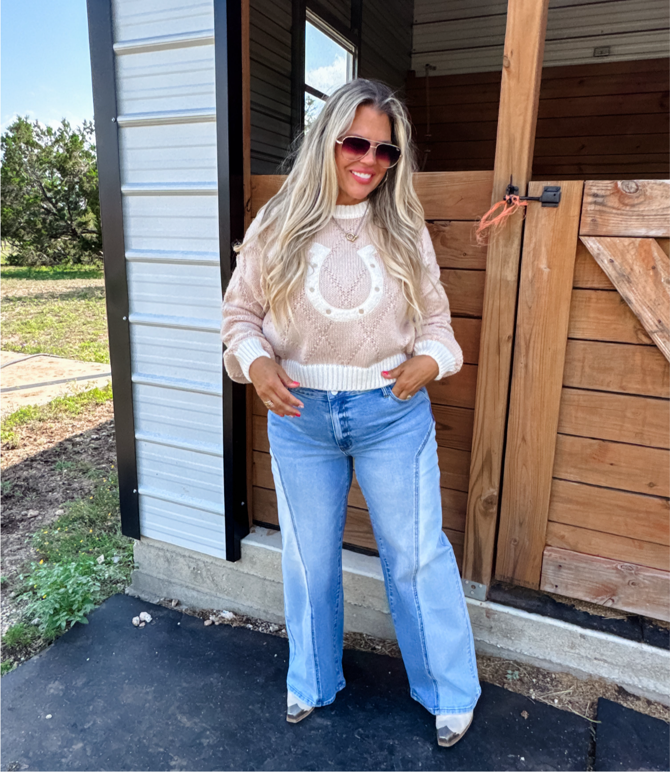 Classy Cowgirl Sweater