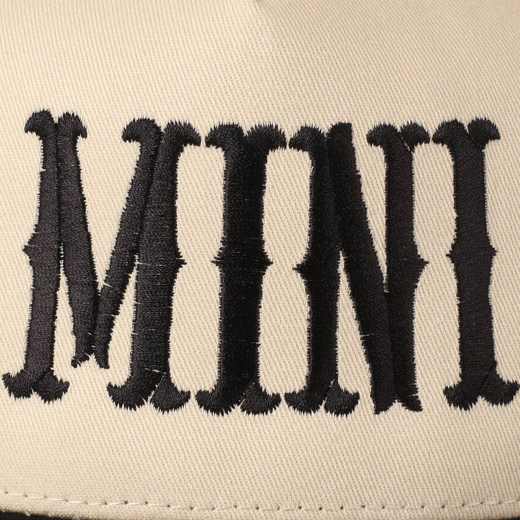 MINI Lettering Embroidery Two-Tone Baseball Cap For Kids