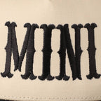 MINI Lettering Embroidery Two-Tone Baseball Cap For Kids