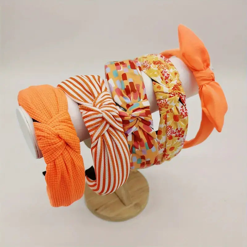 Orange Sunshine Knotted