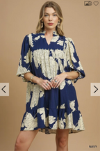 Floral Tiered Babydoll Dress