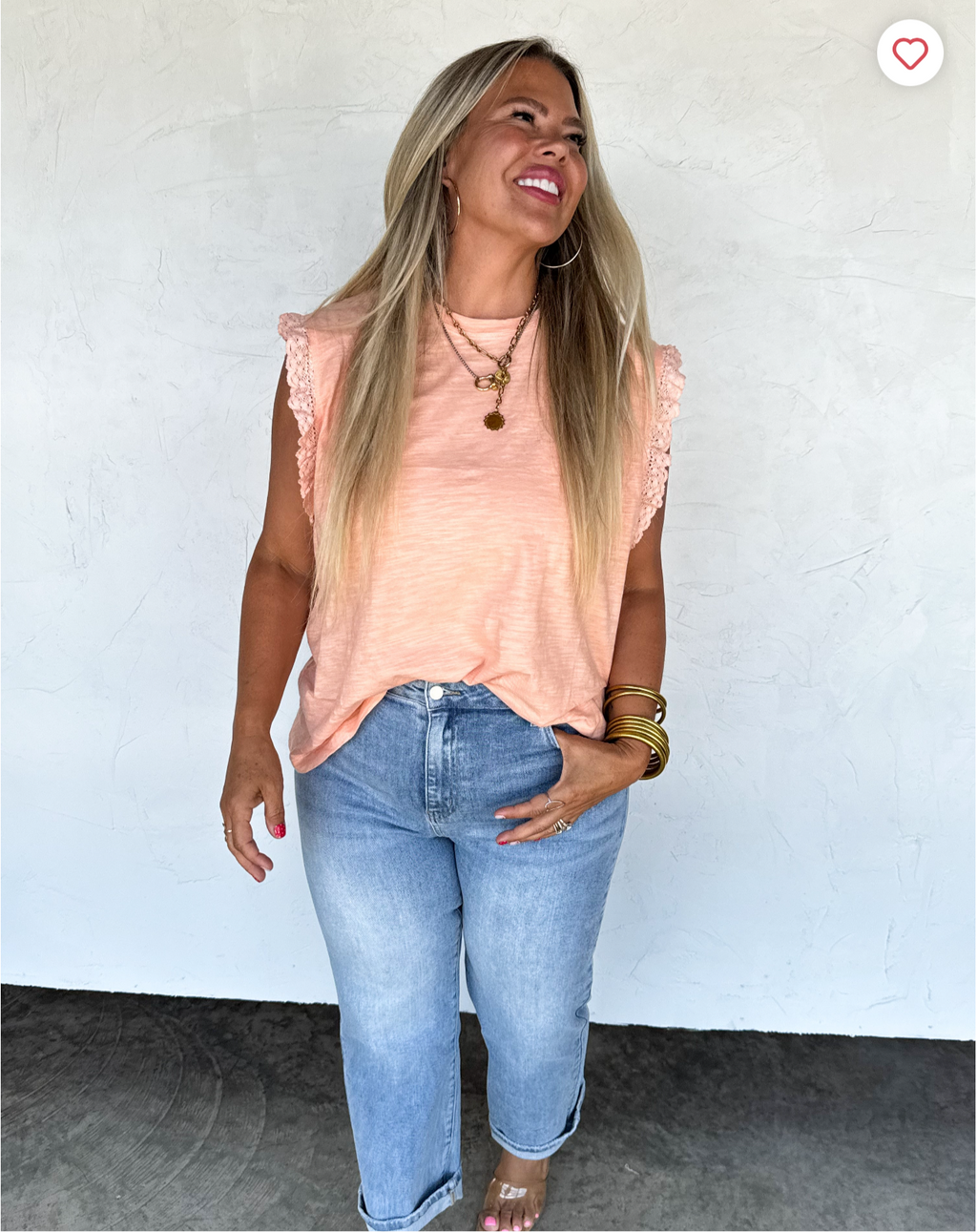 Sweet Lace Days Tee