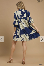 Floral Tiered Babydoll Dress