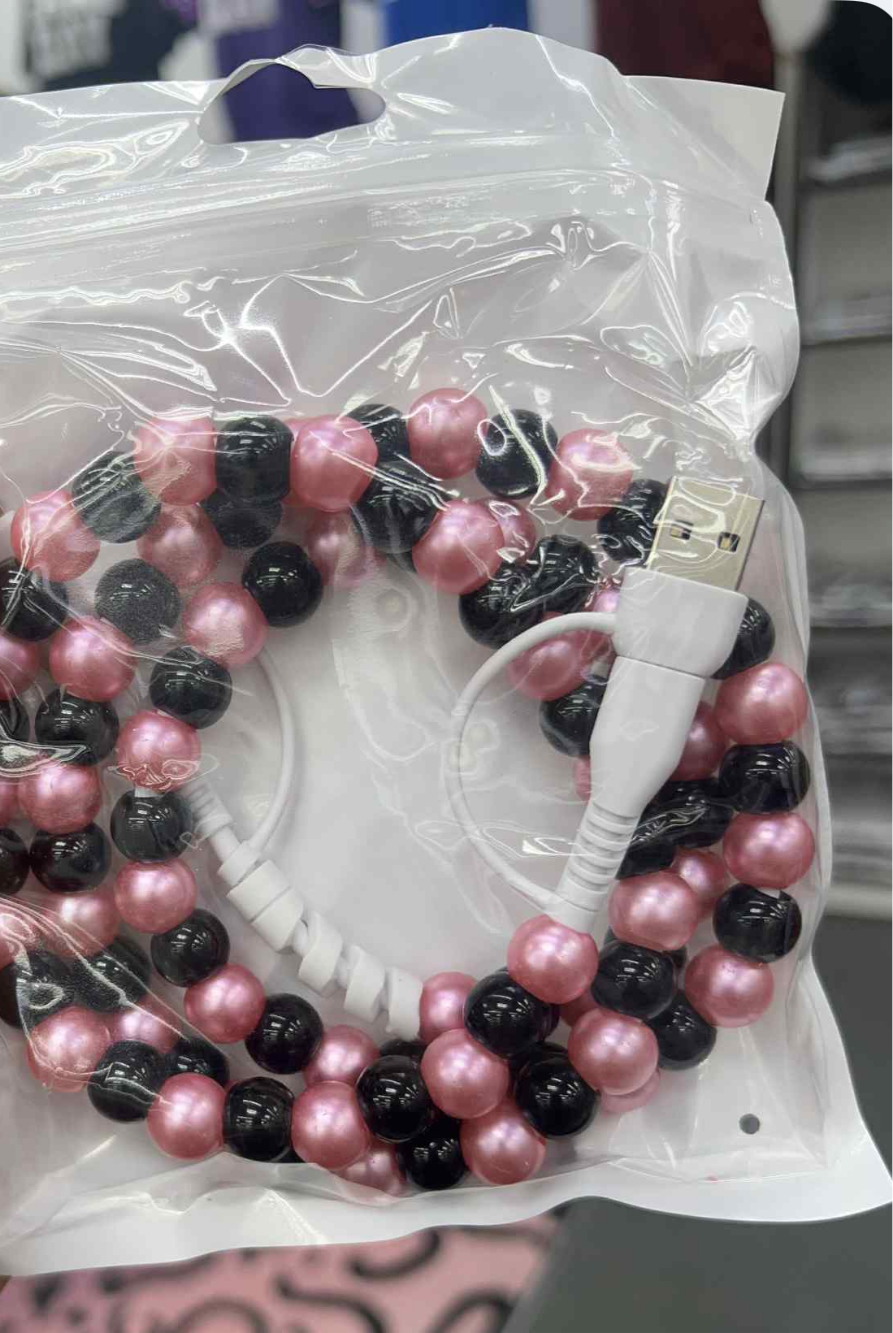 Beaded Charging Cables