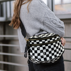 Farah Fanny Pack Shldr Sling Bag - Blk Checkered