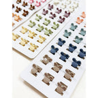 24 pcs Assorted Color Mouse Mini Hair Claw