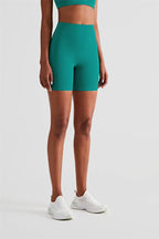 Luna High Waist Mid-Thigh Biker Short