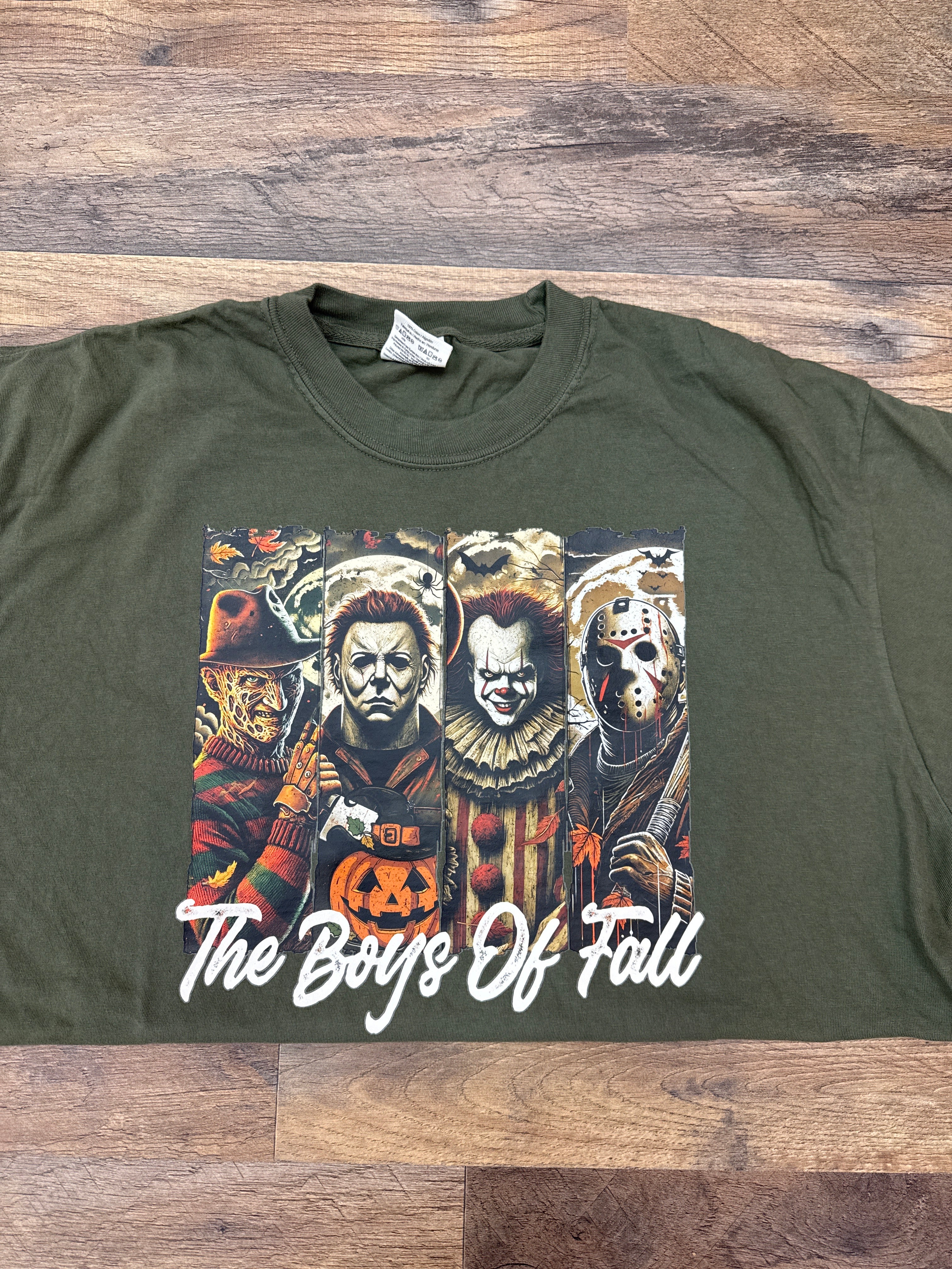 The Boys of Fall Comfort Color Tshirt