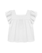 Toddlers Fashion Top w/ Square Neckline