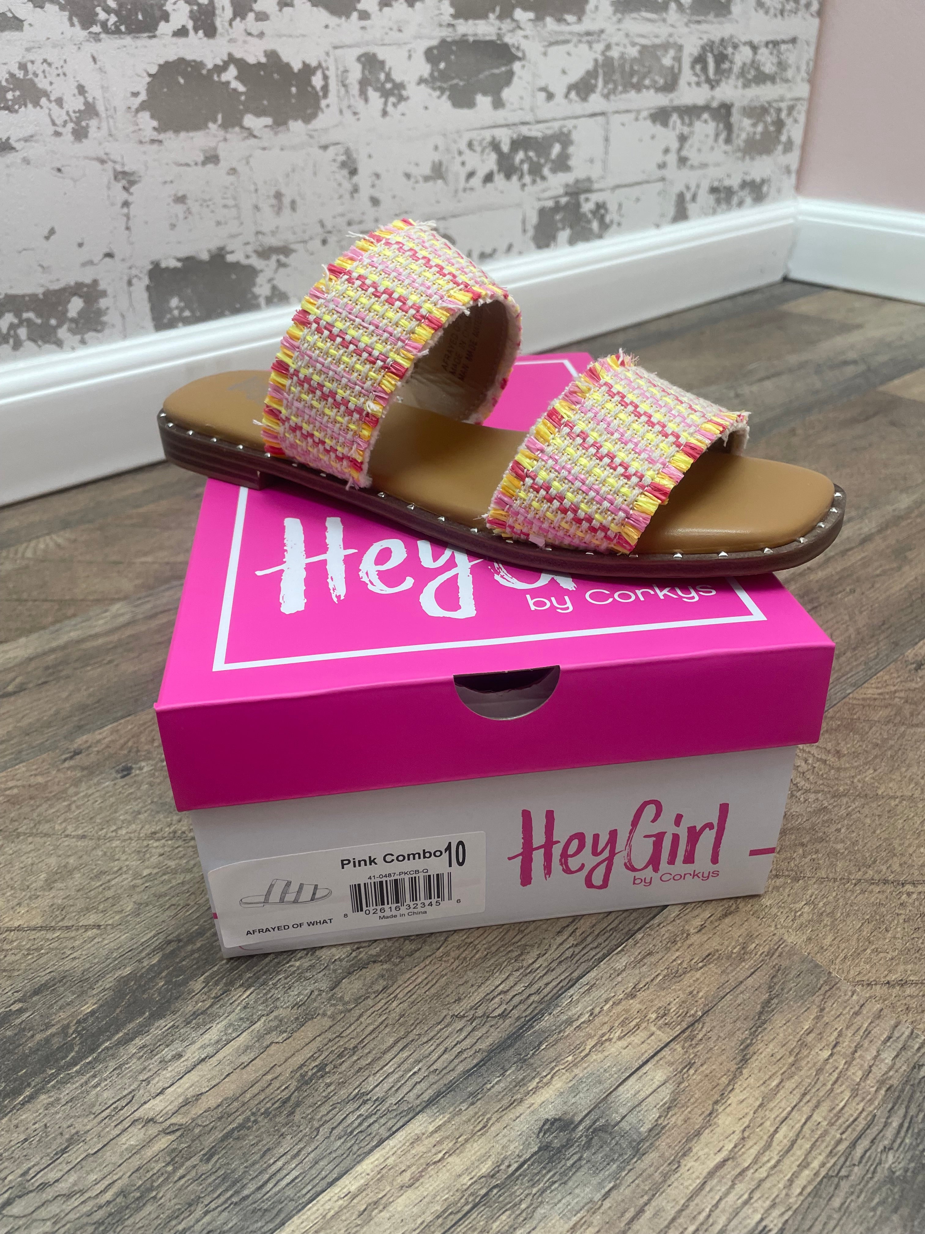 Afrayed of What Sandal