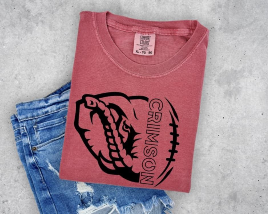 Crimson Elephant Tshirt