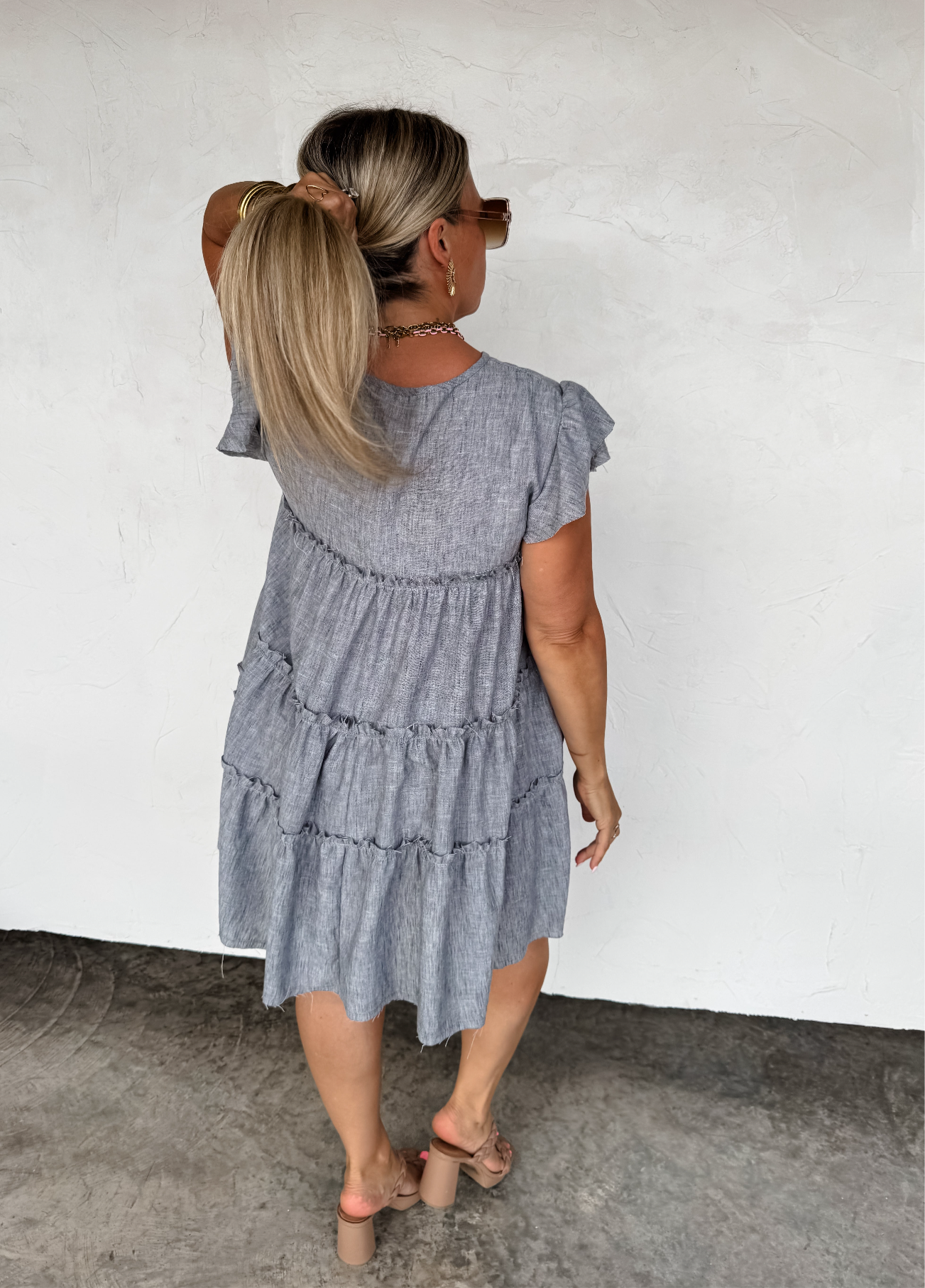 Day Dreaming Ruffle Dress