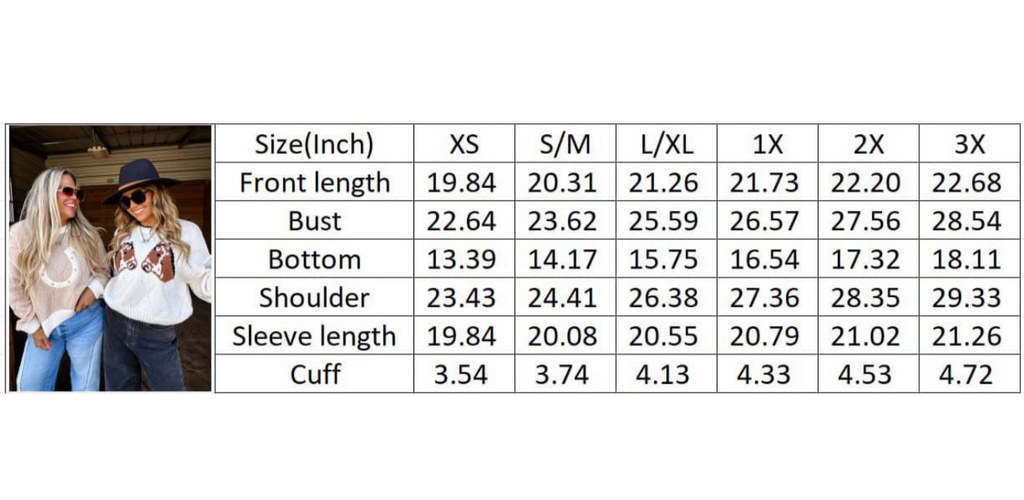 Classy Cowgirl Sweater