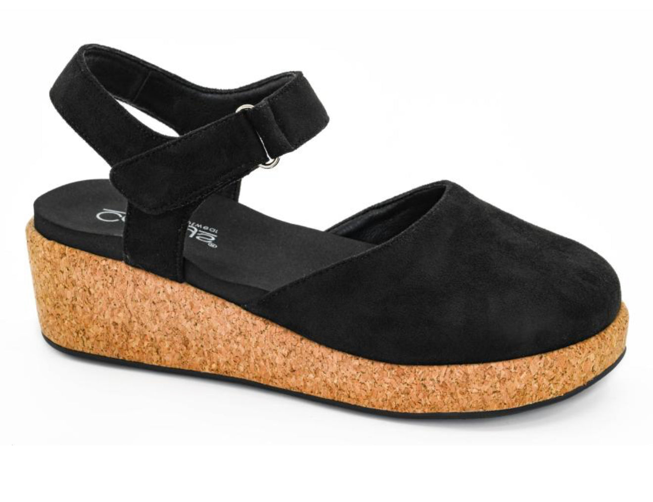 All In-Black Faux Suede