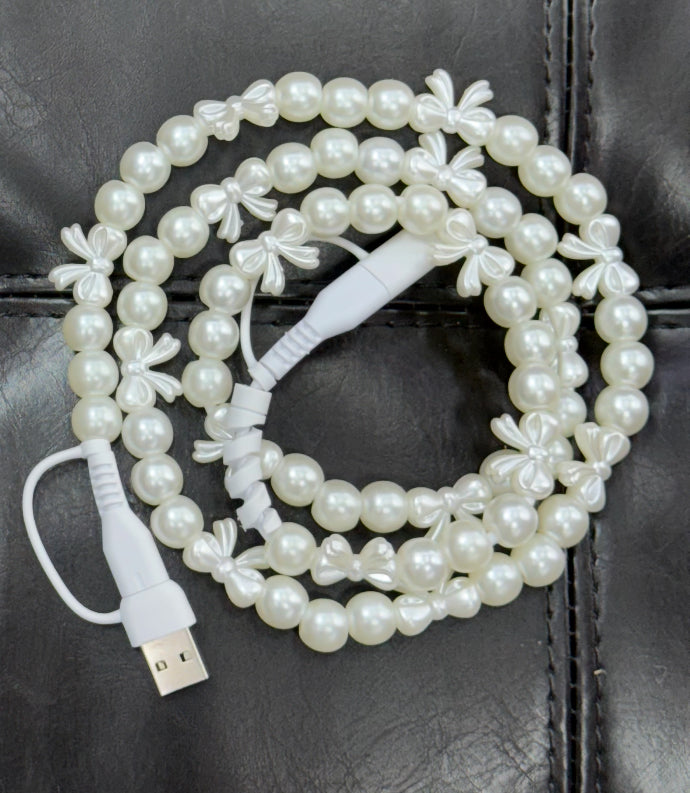 Beaded Charging Cables
