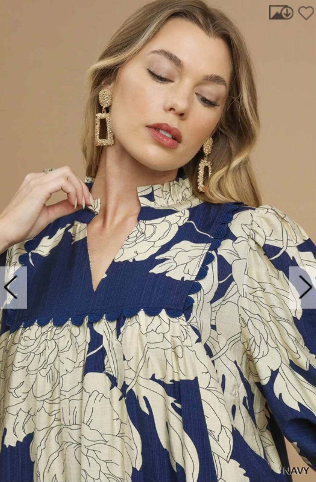 Floral Tiered Babydoll Dress