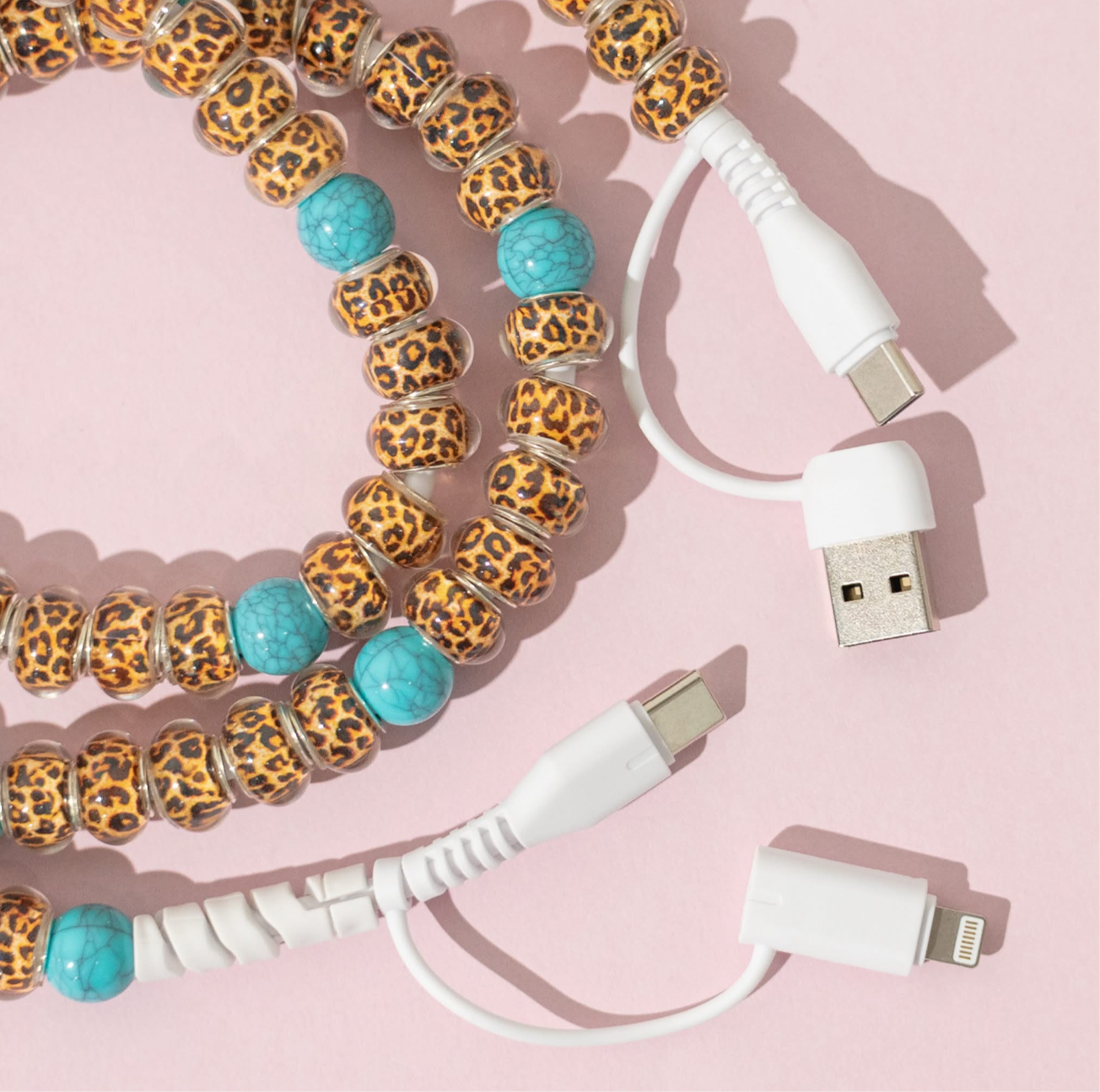 Beaded Charging Cables