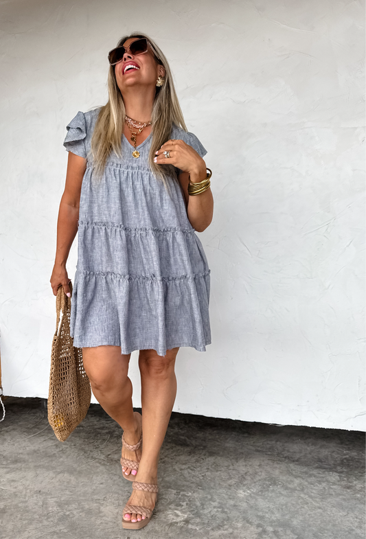 Day Dreaming Ruffle Dress